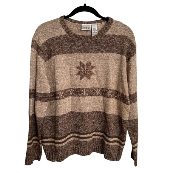 Vintage Villager Sport by Liz Claiborne Colorblock Sweater - Picture 1 of 8